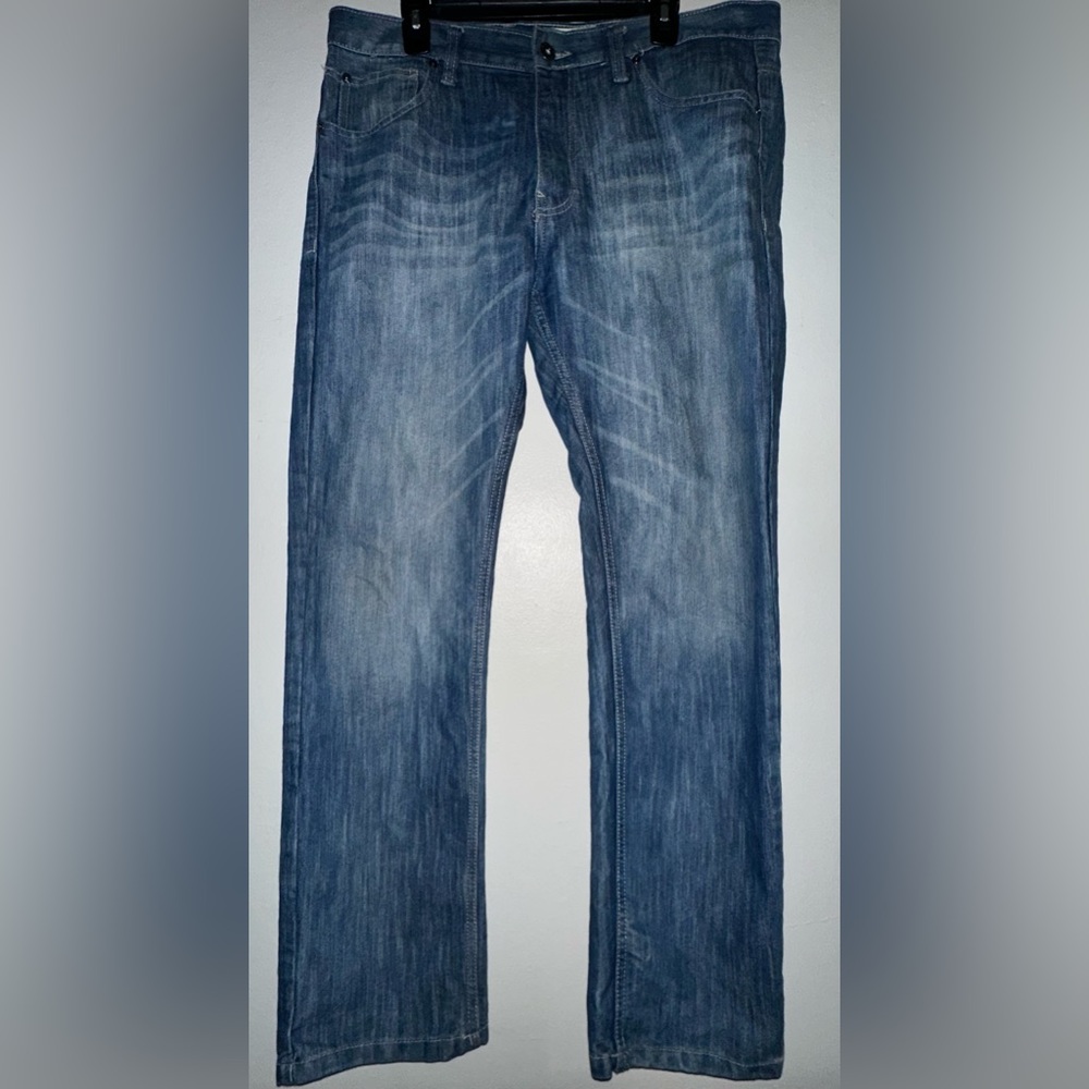 Alexander Julian Colours Relaxed Fit Blue Jeans men’s size 36x32
